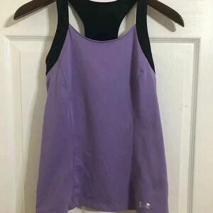Under Armour workout  top Purple & Black Size Small